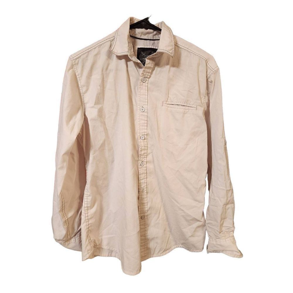 Drill NYC S button up shirt white